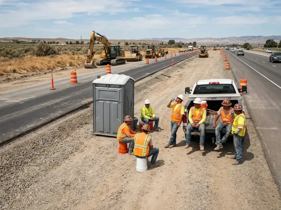 highway-road-construction-crew-007 — frequently asked questions, Porta Potty and Restroom Rentals in Mulvane, KS